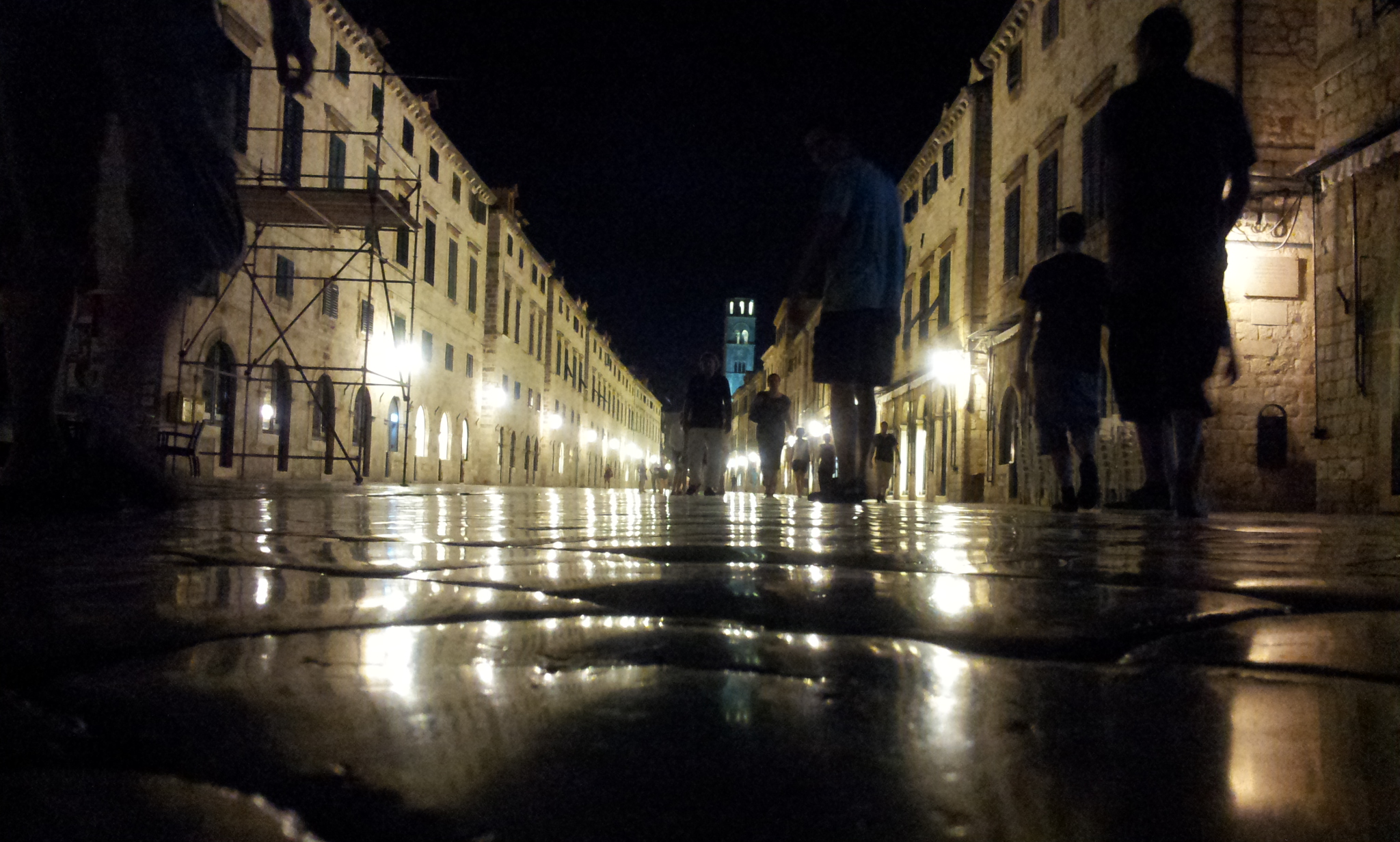 Dubrovnik de noche